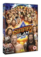 WWE: Summerslam 2018 DVD (2018) Roman Reigns cert 15 2 discs Fast and FREE P & P