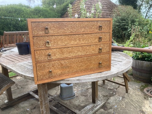 Vintage schmidt drawer wood - schmidt, 4