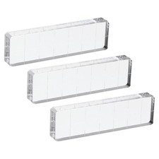 Acrylic Stamp Block, 3 Pack