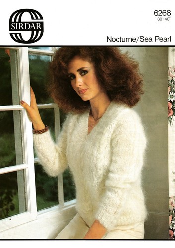 Ladies sweater nocturne mohair - sweater,