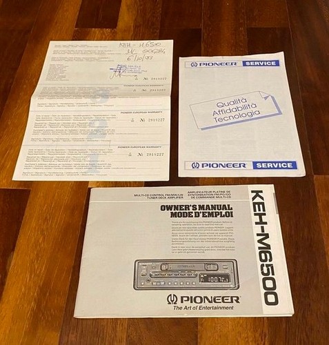 1993 pioneer keh m6500 - pioneer, car