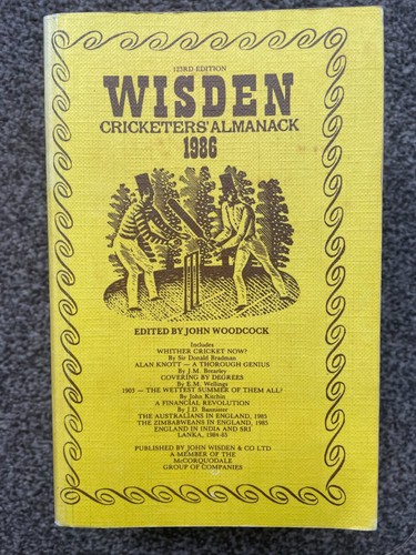 Wisden cricketers almanack - cricketers',