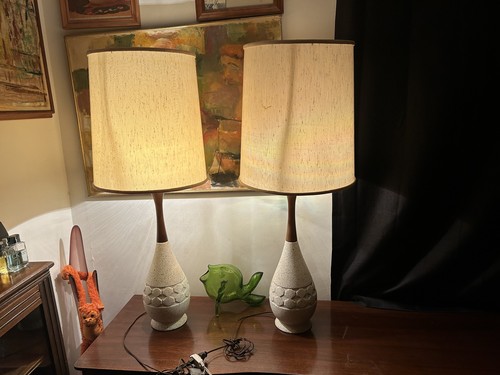 Pair vtg mid - , modern