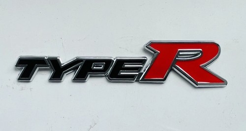Honda civic type badge trunk - r,