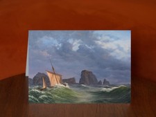 A Shetland fishing boat in