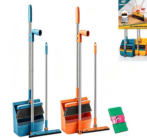 Broom dustpan set brush - set,