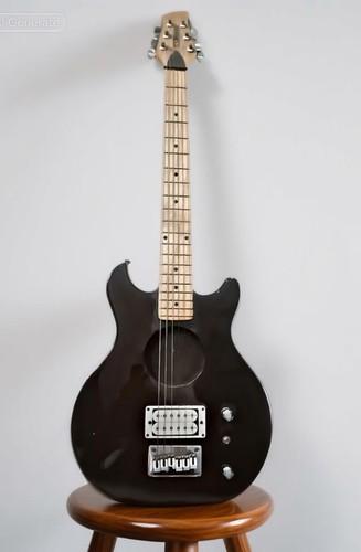 Electric guitar used shiny