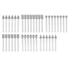 40 Pieces  Burr Bits Stone