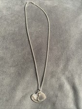 Tiffany & Co. Double Heart Tag Necklace