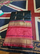 kanchipuram silk with golden