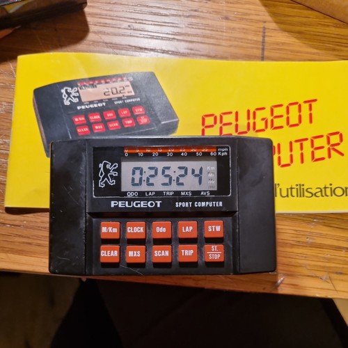 Peugeot cycle computer 1985 - peugeot,