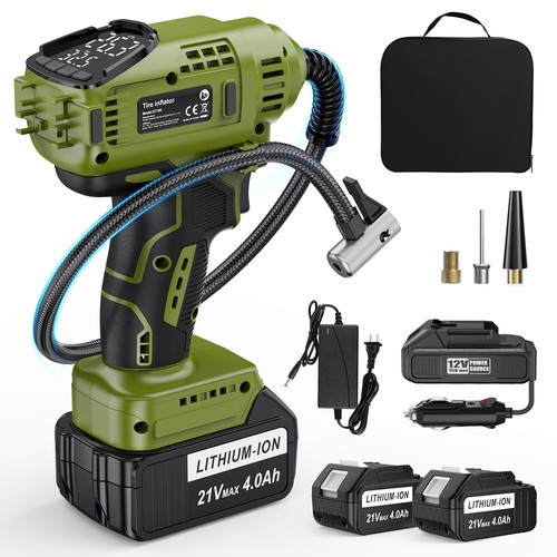 Tire inflator portable air - inflator,