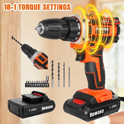 Power cordless drill - cordless,