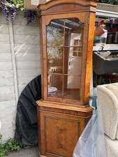 Wooden Corner Display Cabinet