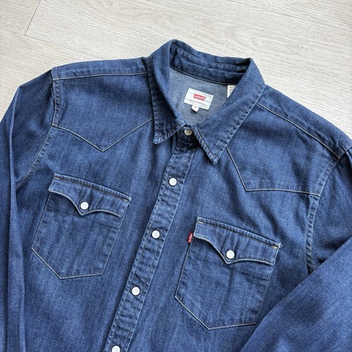 Levi western denim shirt - levi's,