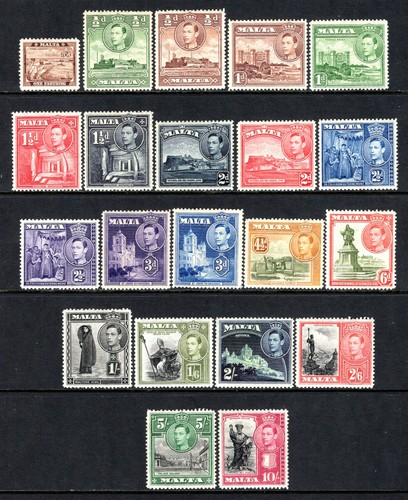 Malta kgvi 1938 43 - malta, 1938-43