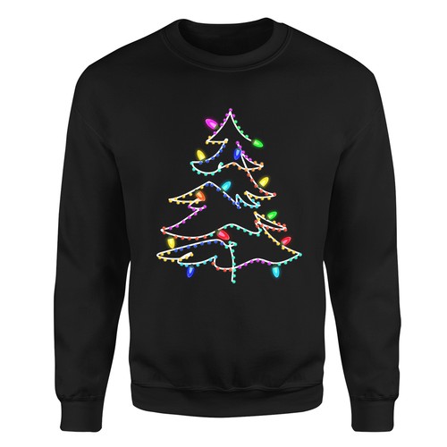 Christmas tree lights - christmas,
