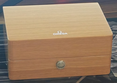 Genuine omega wooden watch box - genuine,