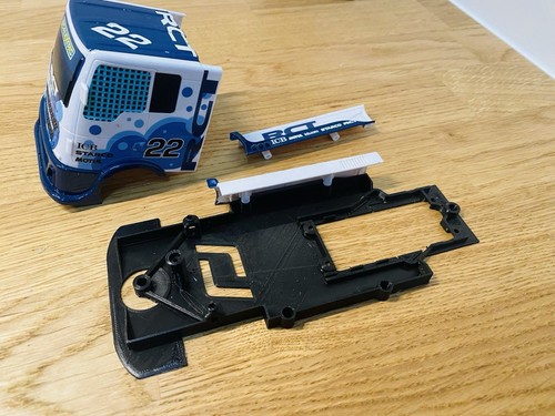 Scalextric racing truck - scalextric,