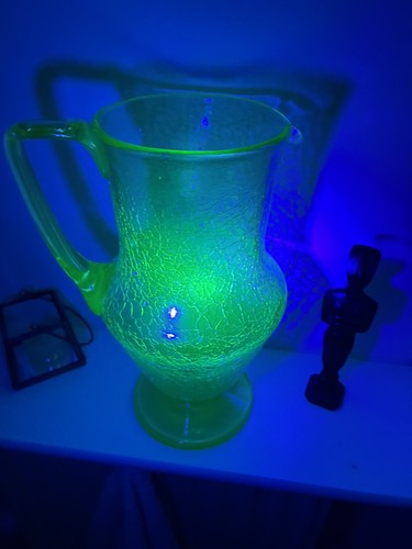 Vintage antique green - antique, uranium