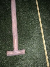 Vintage Spade Shovel Rusted Old Tool Crack In Shovel See Photos