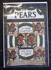 Antique 1913 Pears Soap Advertising Poster