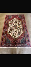 Handmade Middle Eastern Qashqai Rug (195 x 118 cm) – Tribal Wool Carpet