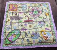 Grayson Perry silk scarf. 100%