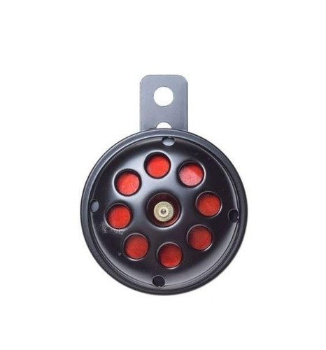 Motorcycle horn black and red - horn,