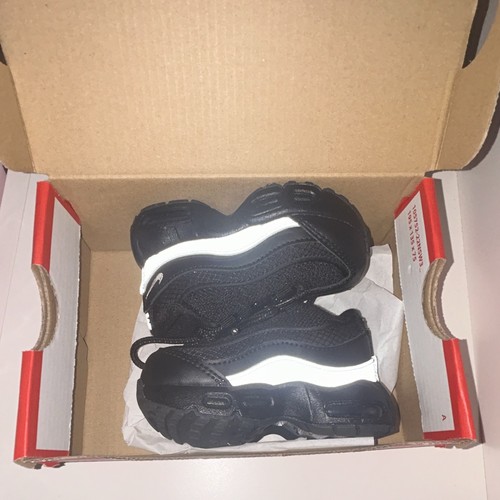 Black nike air max trainers - air,
