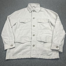 H&M Jacket Mens Small Beige