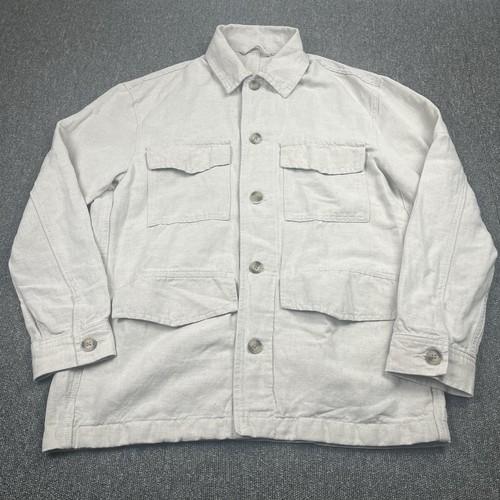 Jacket mens small beige - h&m,