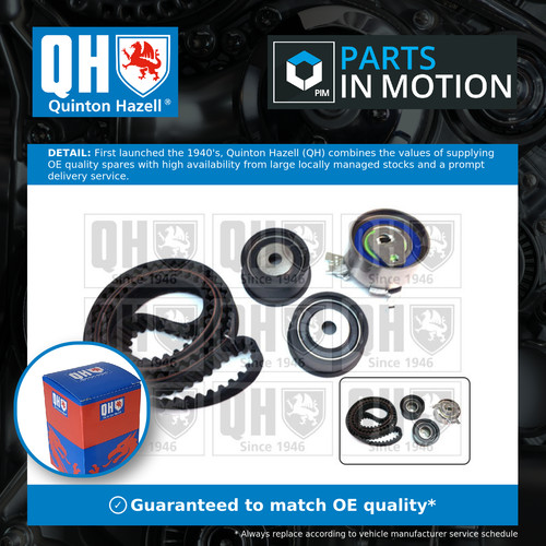 Timing belt kit - belt, vauxhall