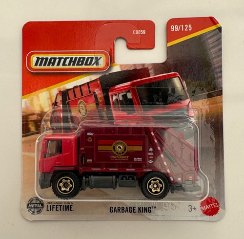 Matchbox garbage king - matchbox,