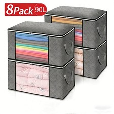 8x Clothes Storage Bags With