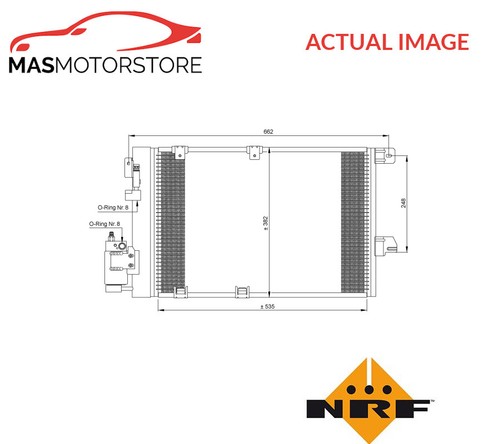 Air con condenser nrf - a/c,