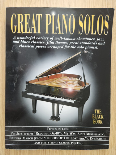 Great piano solos the black - solos,