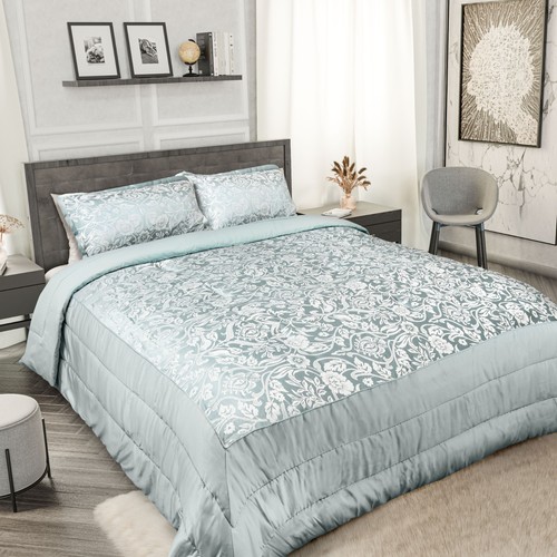 Bedspread set 3pcs quilted - bedspread,
