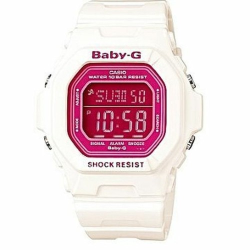 Casio watch baby white - casio, g