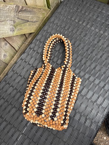 New zara beaded double strap - new,