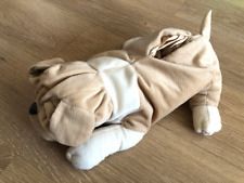 Cute Plush Shar-Pei Puppy Tissue Box Holder Refillable with Zipper