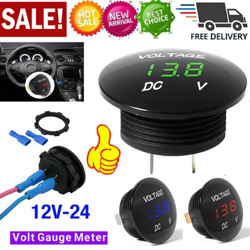 Volt gauge meter voltage led - gauge,