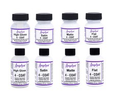 Angelus 4 Coat Matte Flat Satin High Gloss Scratch Resistant Shoes Boots Sealer