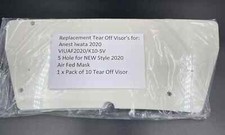 Anest Iwata Replacement Visor Covers Pack 10 for 2020 Air Fed Mask CCS VIUAF2020