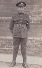 Original WW1 photo postcard 2nd battalion Somerset Light Infantry Soldier