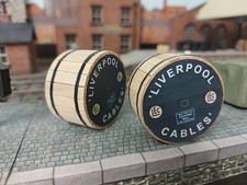 O Gauge Cable Drums Wagon Load
