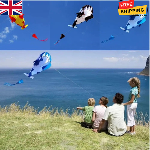 Giant dolphin whale kite - 2.2m,