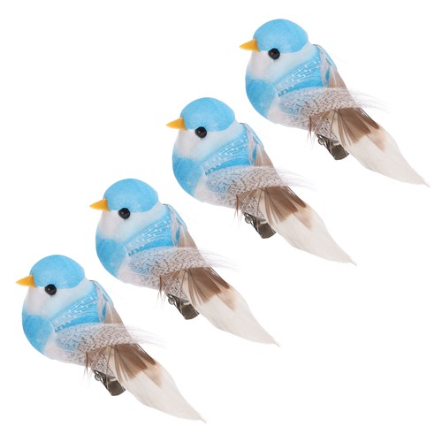 4pcs artificial birds - 4pcs,
