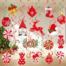 36PCS Christmas Ceiling