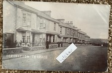 1905 Bideford Coronation Terrace Devon RP Postcard